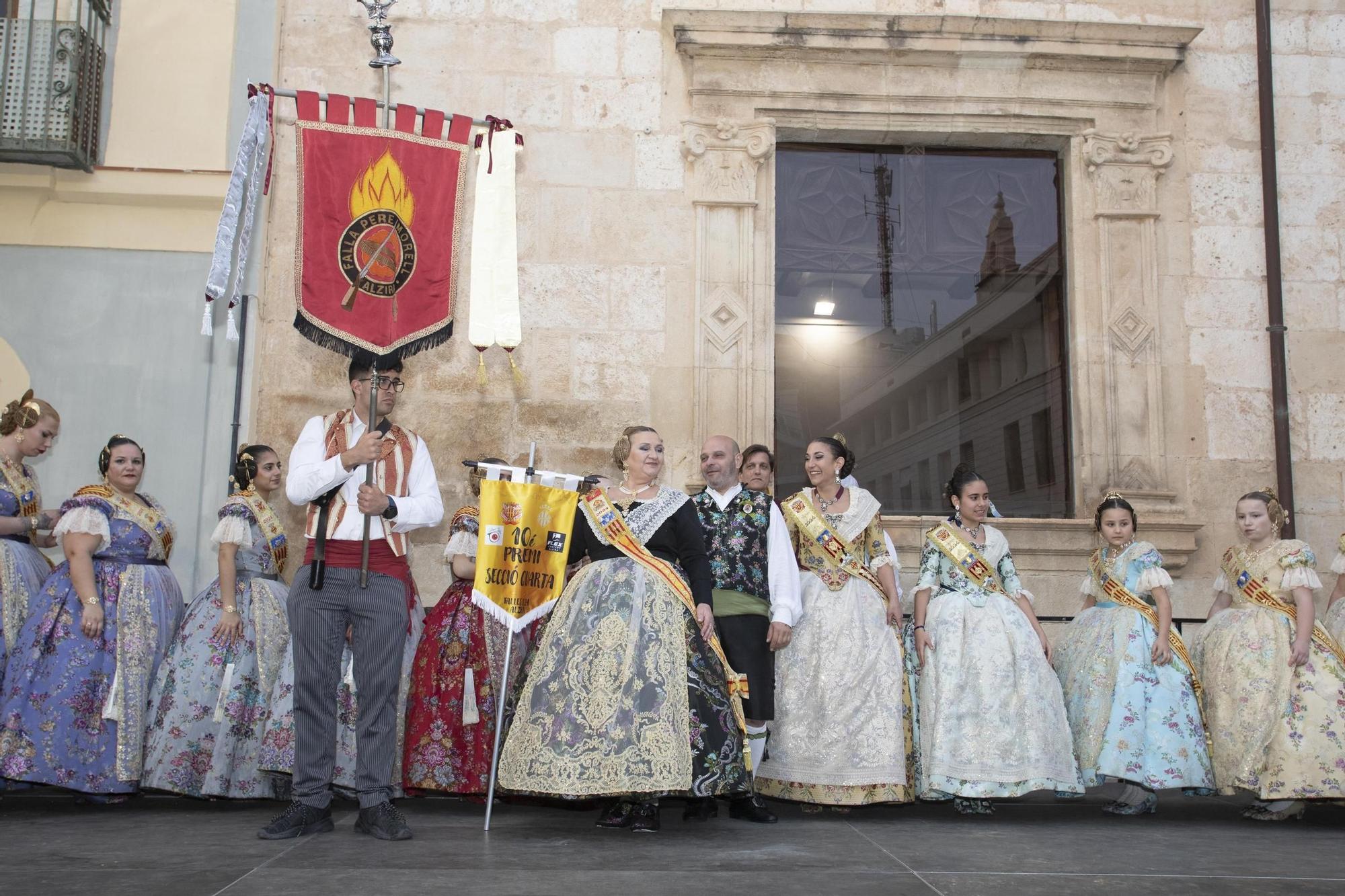 Las mejores imágenes de la entrega de premios de las fallas de Alzira