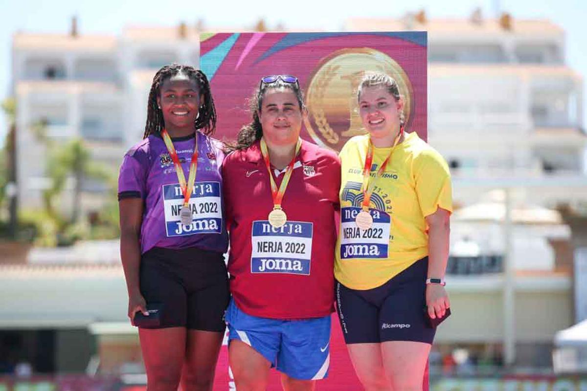 L’atleta de Gavà Laura Redondo guanya el seu quart títol nacional en martell, aquesta vegada sense rècord L’atleta de Gavà Laura Redondo guanya el seu quart títol nacional en martell, aquesta vegada sense rècord