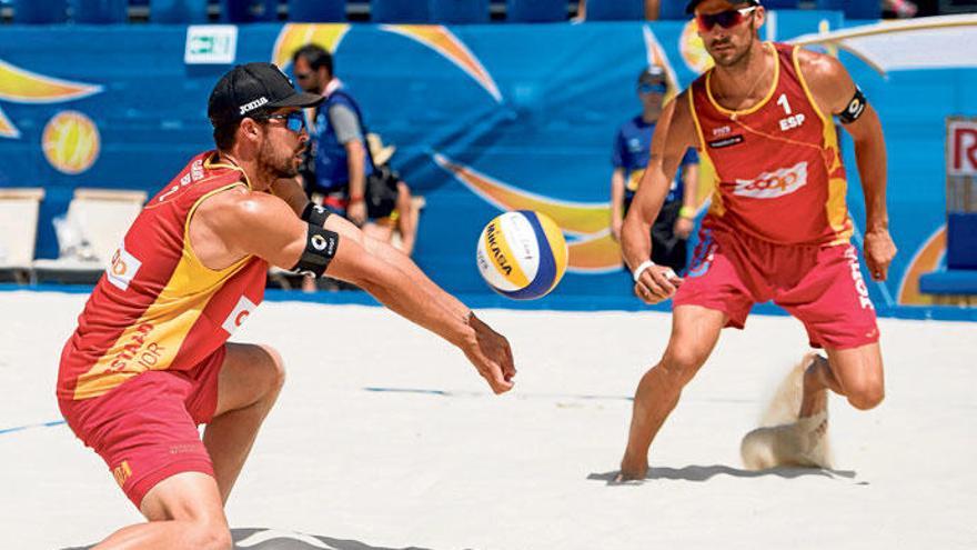 Adrián Gavira und Pablo Herrera sind das spanische Aushängeschild im Beachvolleyball.