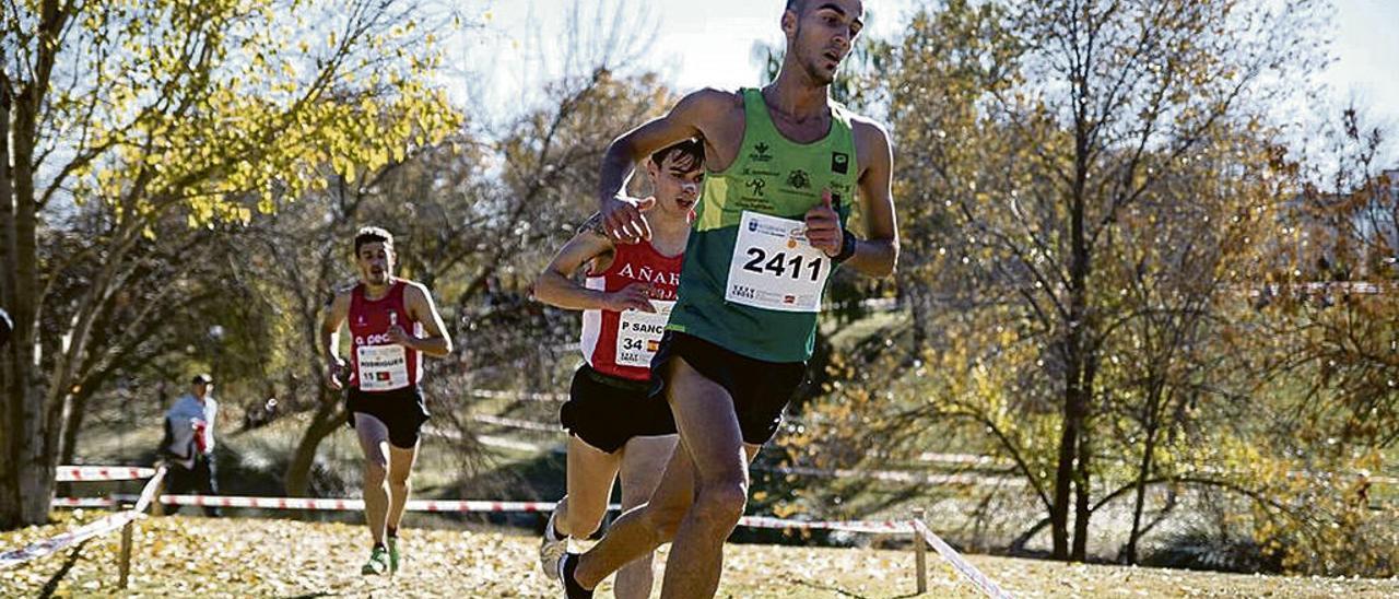 Moha Bakkali, en Alcobendas.