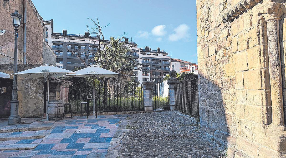 El terreno por el que el Ayuntamiento quiere conectar Sabugo con Luz Casanova.