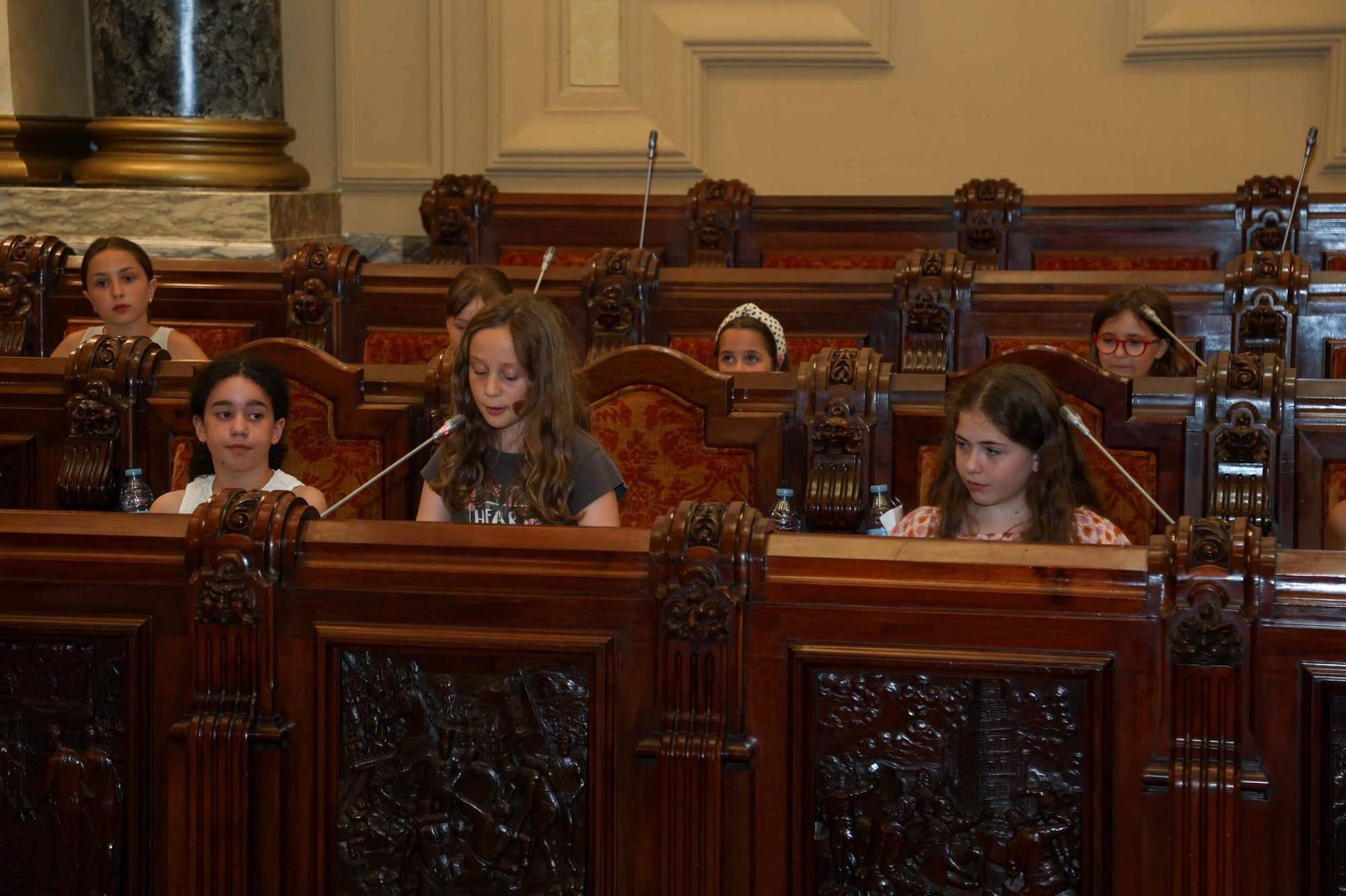 Pleno infantil en María Pita