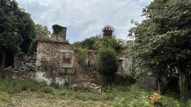 El pazo, apenas en pie. | BERNABÉ