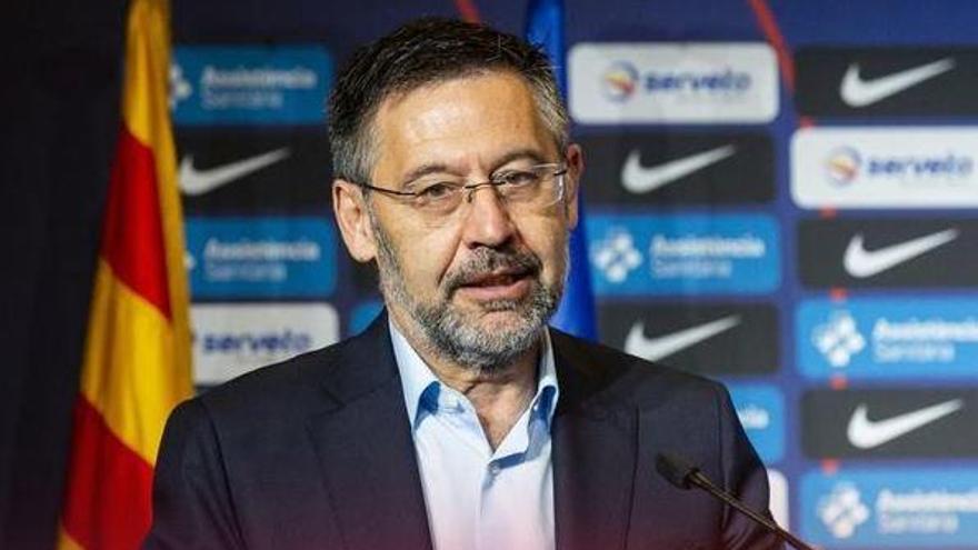 El president del Barça, Josep Maria Bartomeu.