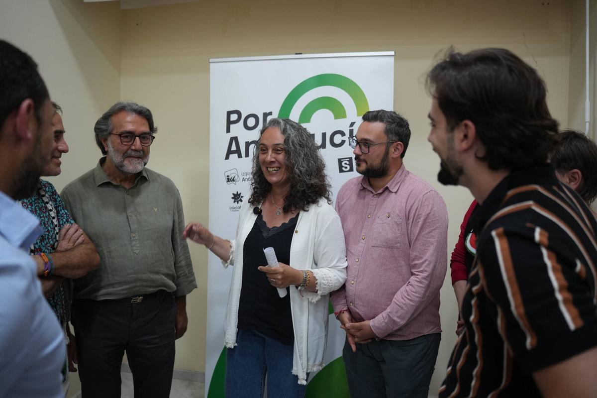 La noche electoral en la sede de Por Andalucía, en imágenes La noche electoral en la sede de Por Andalucía, en imágenes