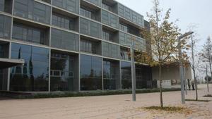 Fachada del Palau de Justícia de Girona, sede de la Audiencia Provincial.