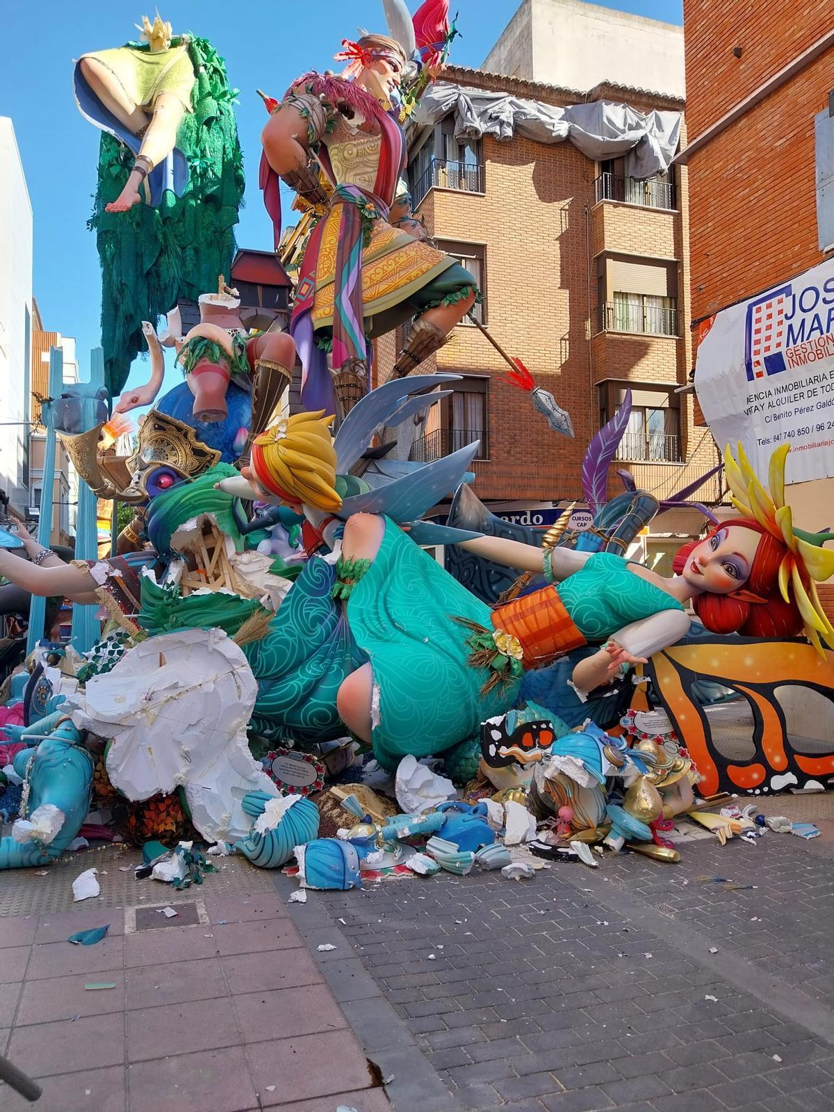 Estado en que ha quedado la falla.