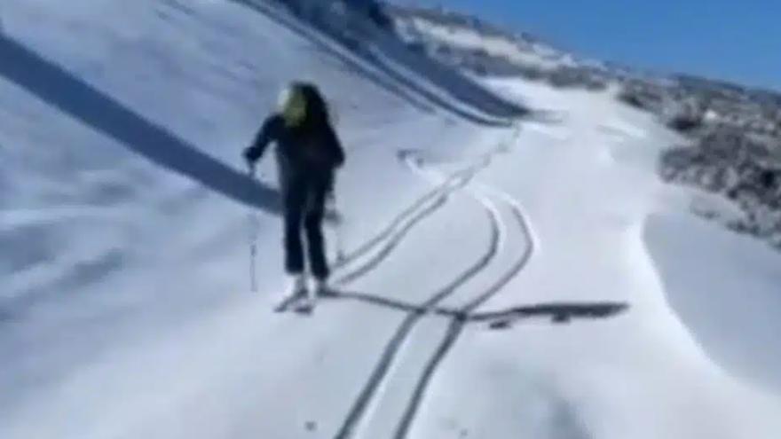 Nieve en El Teide (16/02/23)