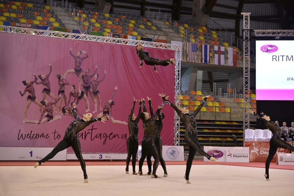 Actuaciones de Cordillera y Ritmica Cartagena, campeones del mundo