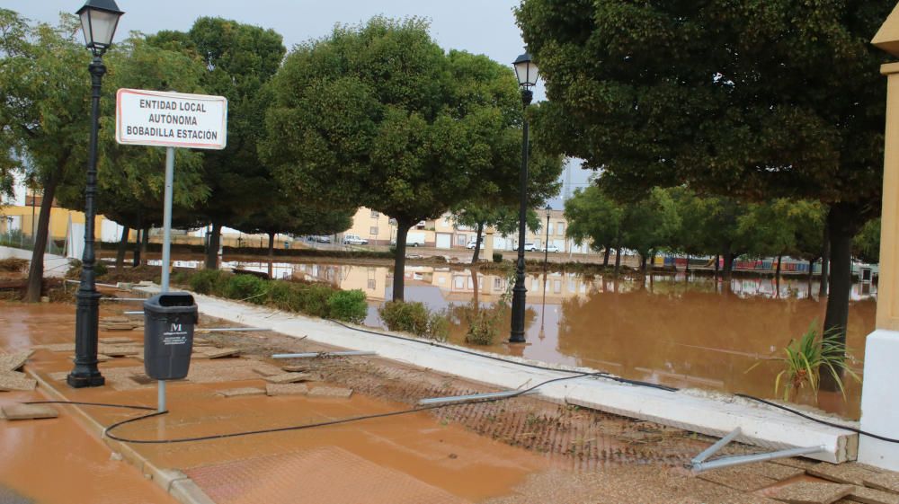 Graves inundaciones en Campillos, la comarca de Antequera y Teba en octubre de 2018