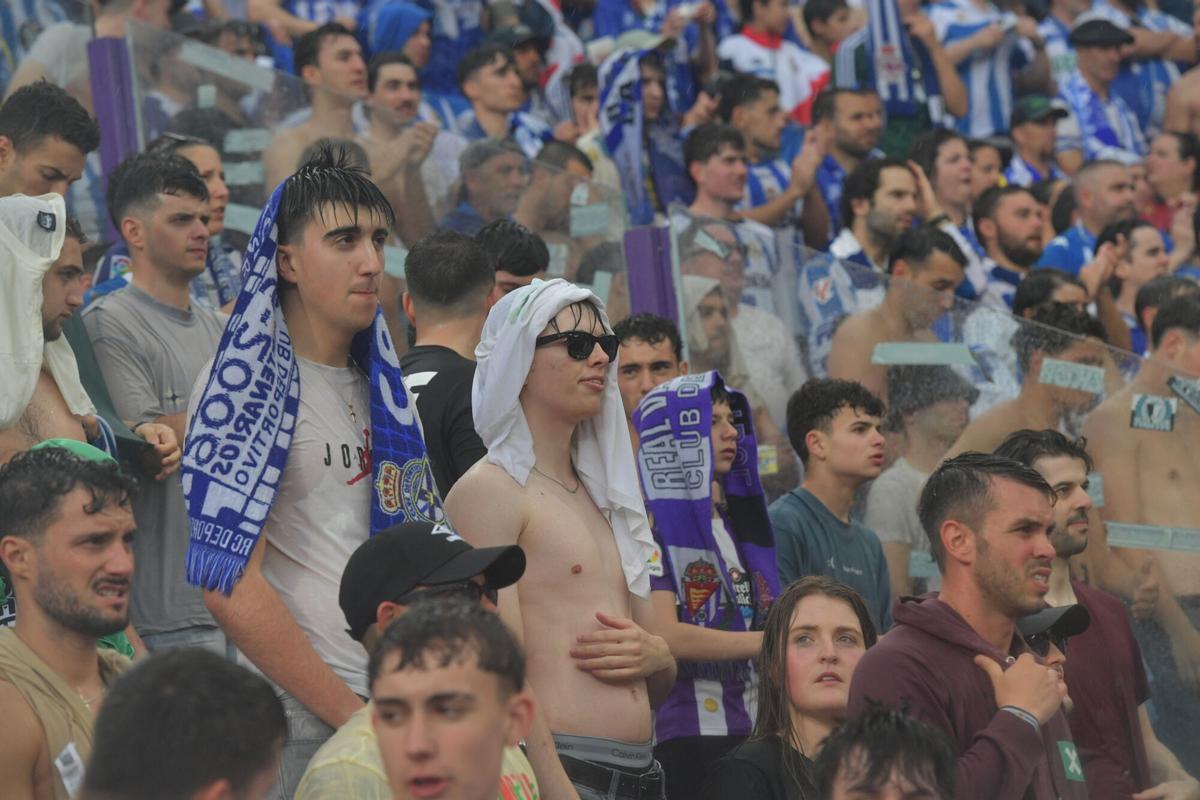 El partido: el partido comenzaba con una importante mojadura