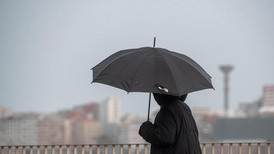 Un frente poco activo dejará precipitaciones este sábado en A Coruña
