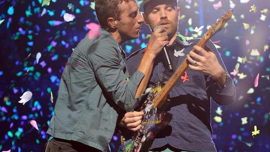 Una actuación de Coldplay.