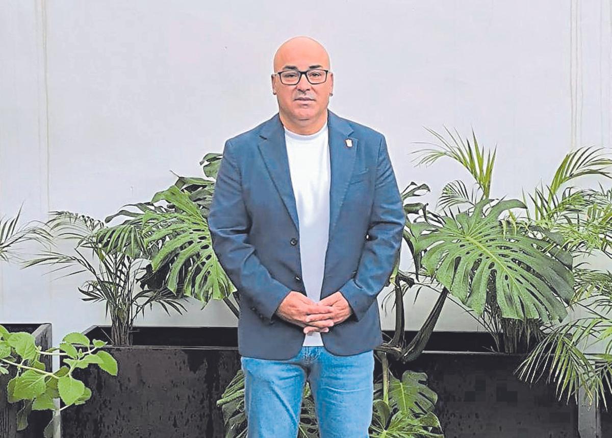 Enrique Cerdeña, alcalde de Betancuria.