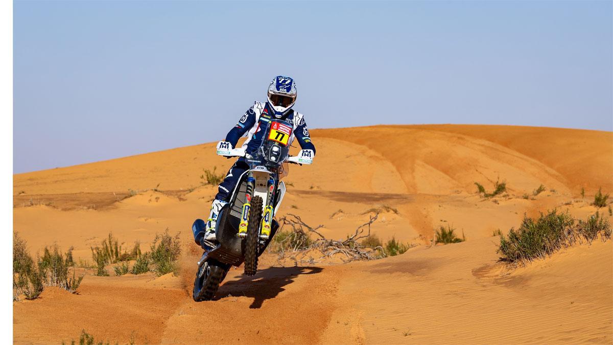 Luciano Benavides ya suma dos victorias de etapa en el Dakar 2023