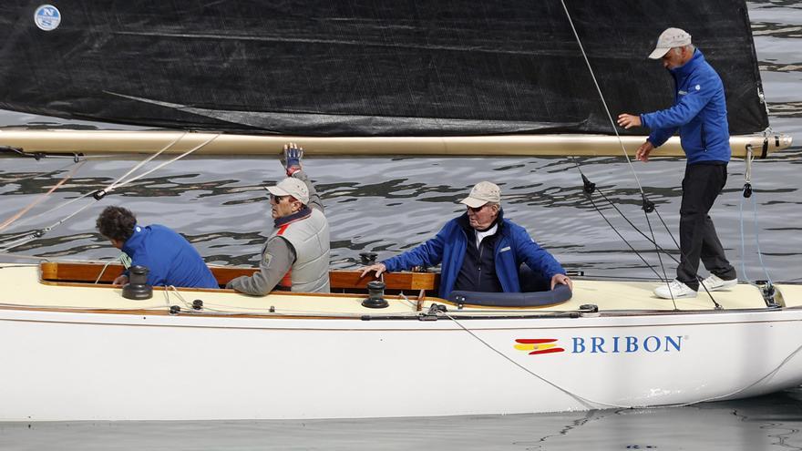 Juan Carlos I vuelve el miércoles a Sanxenxo para participar en la regata del fin de semana