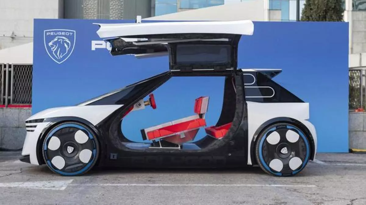 Peugeot Polygon Concept: el futuro aterriza en Madrid