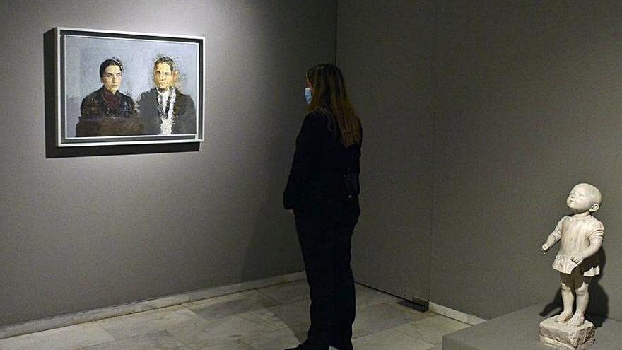 «Mari y Antonio», nueva obra en la muestra. | LEVANTE-EMV