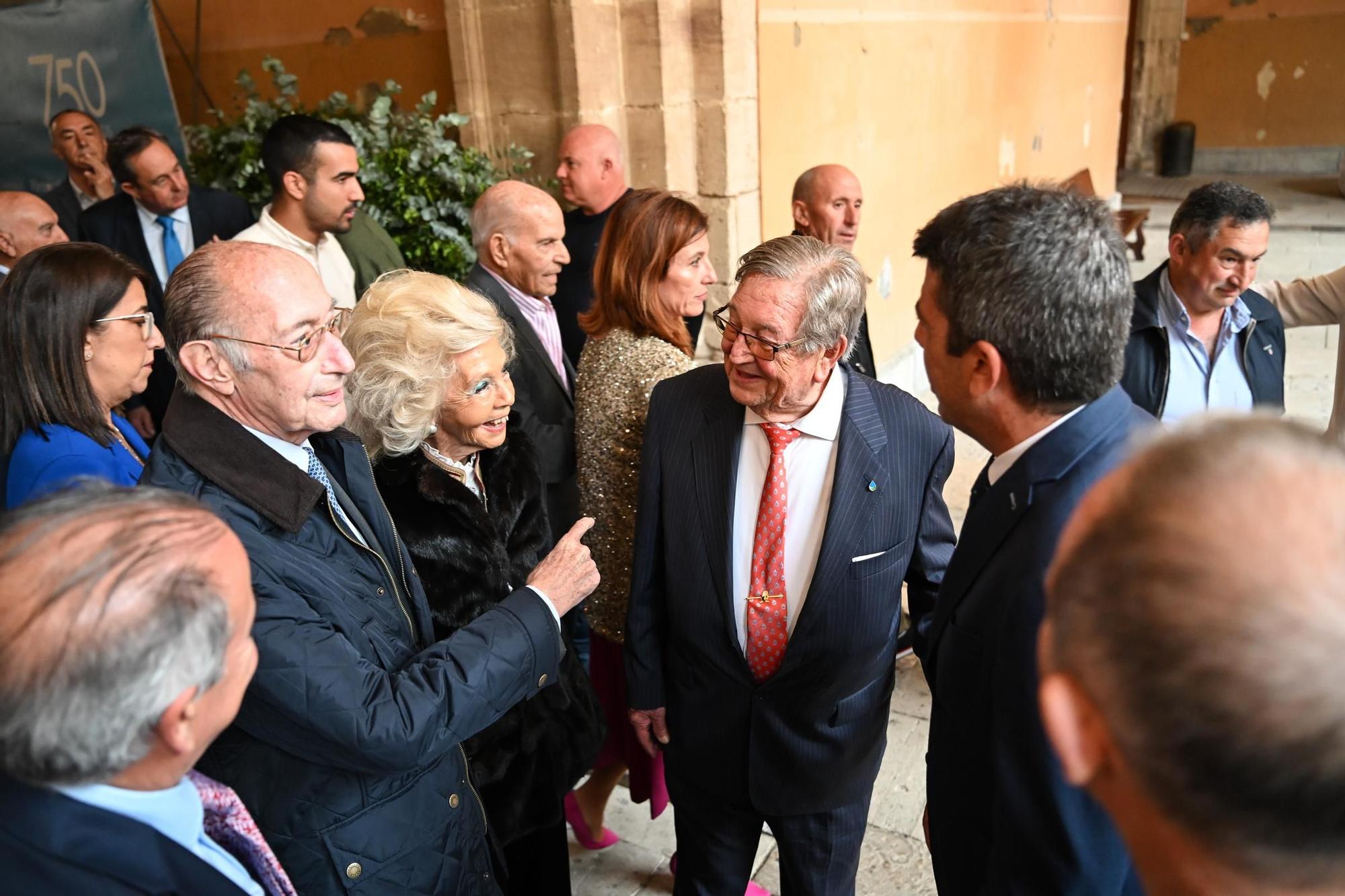 Entrega de los Premios de las Aguas en el 750 aniversario del Juzgado Privativo de Aguas de Orihuela