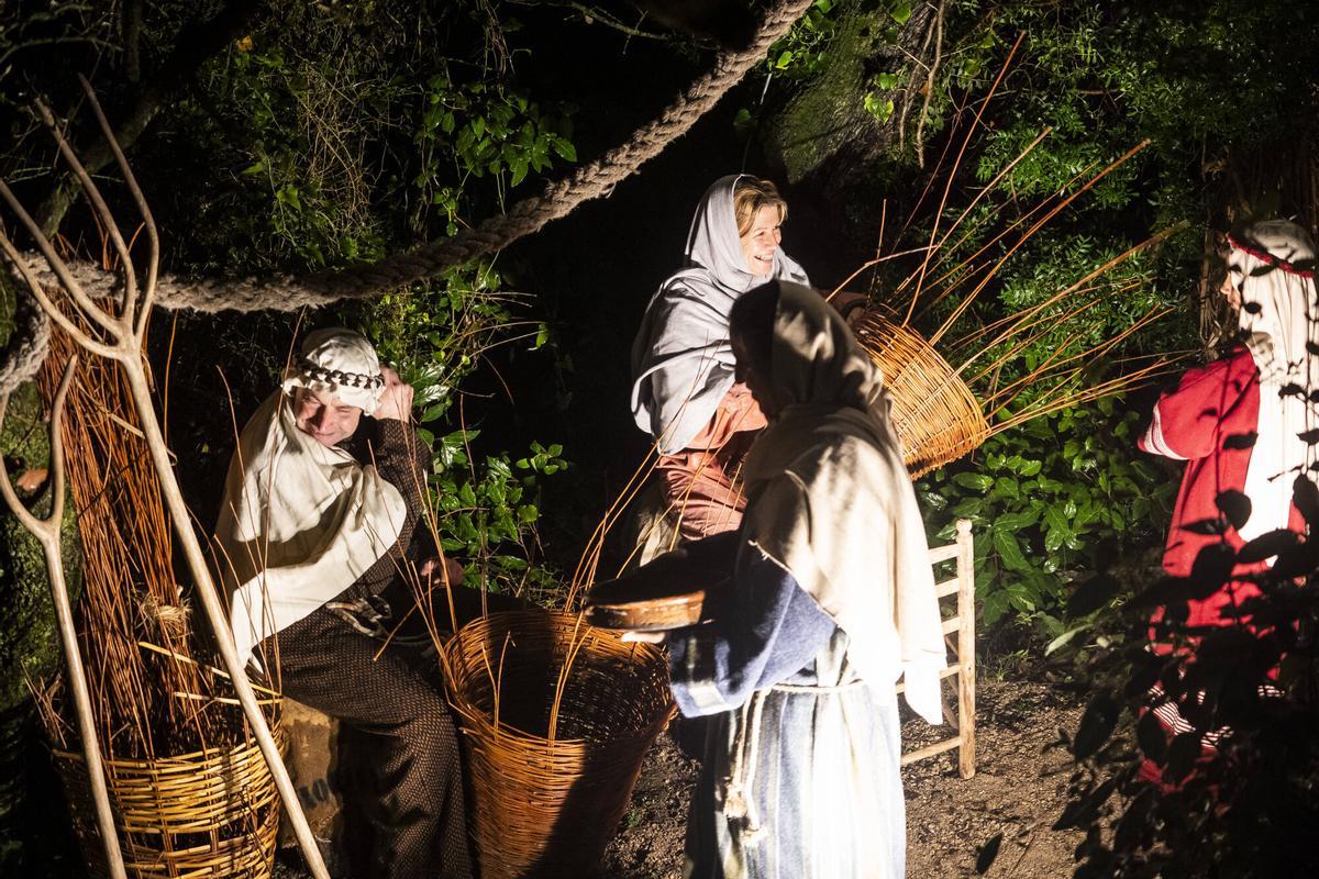 El Pessebre Vivent del Bages, a les Torres Fals, en imatges