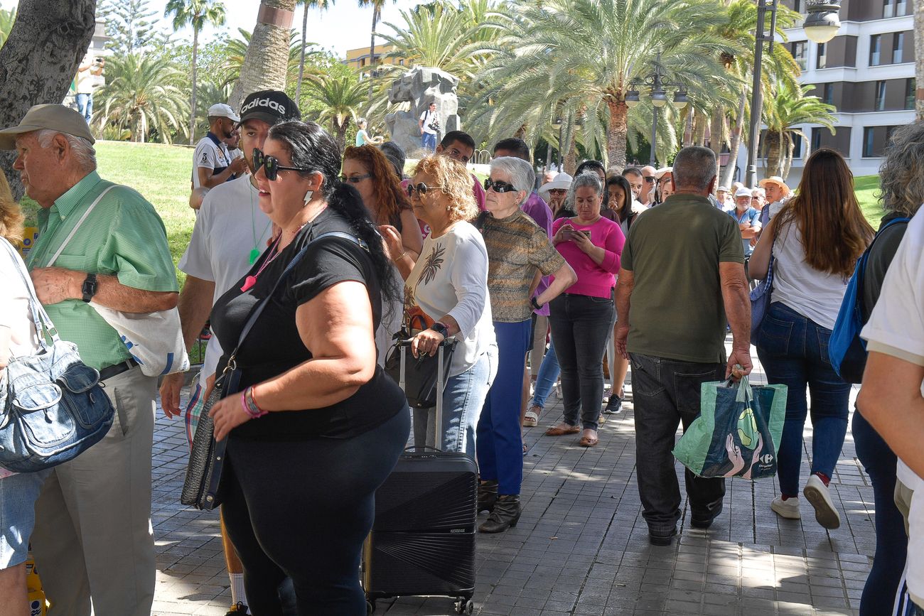 Tractorada del sector primario en Las Palmas de Gran Canaria (21/02/24)