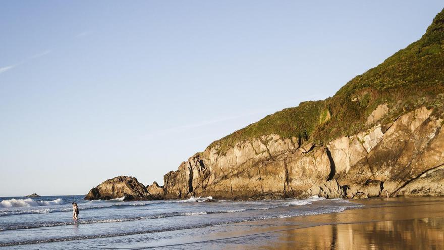 Playa del Aguilar al atardecer