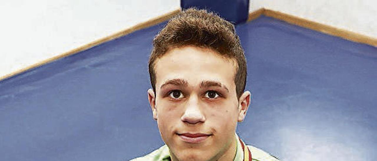 Roberto Iglesias, campeón de España cadete.