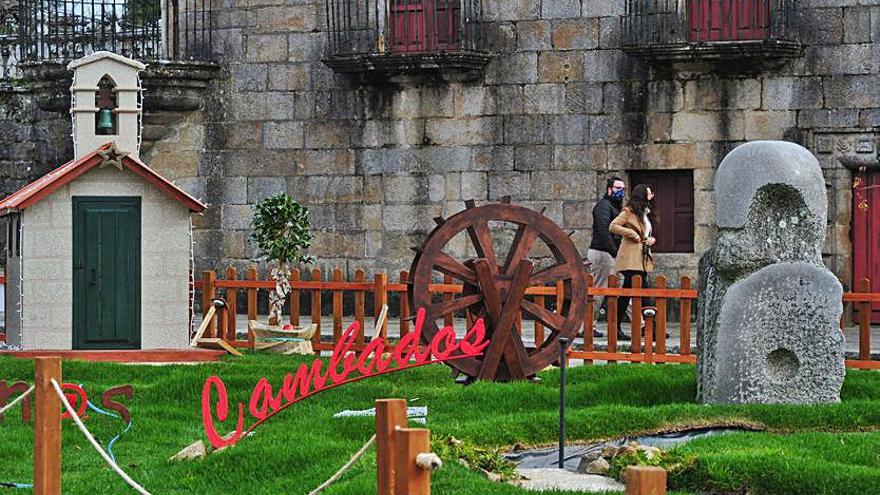 Vista de la Aldea de Nadal situada en Fefiñáns. |   //I.ABELLA