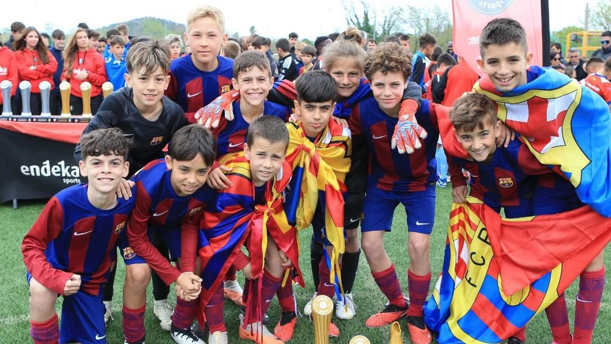 El sub-11 B se proclamó campeón de la Costa Girona Cup