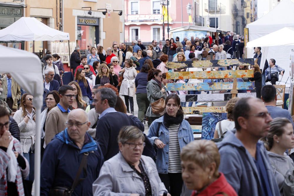 Fira de pintura, d'alimentació i d'artesans i brocanters a les Fires de Girona