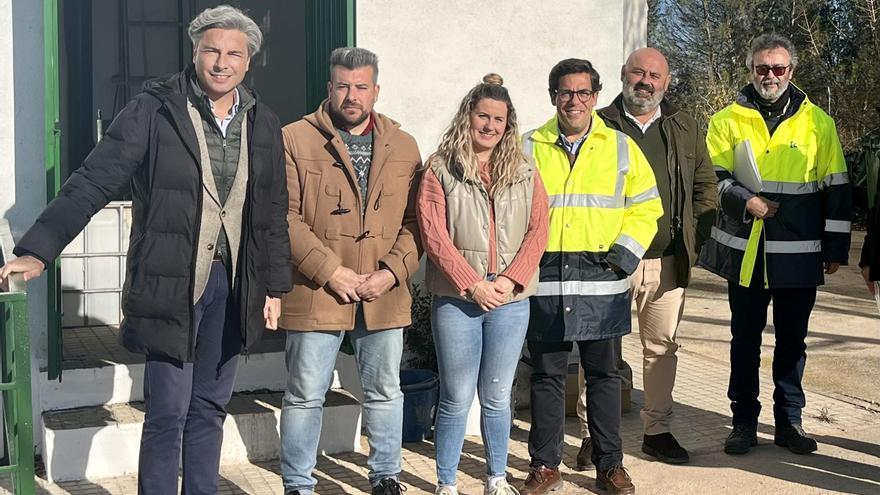 La Diputación de Córdoba concluye la mejora de la captación de agua potable en el camino del Arroyo de Palenciana