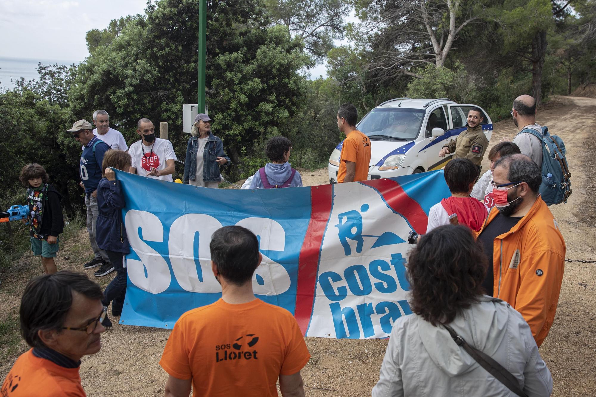 Manifestació del SOS Costa Brava