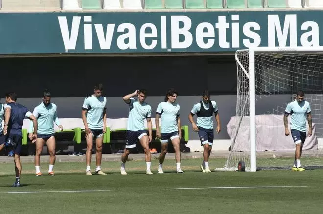 Último entrenamiento del Betis antes de visitar Gran Canaria