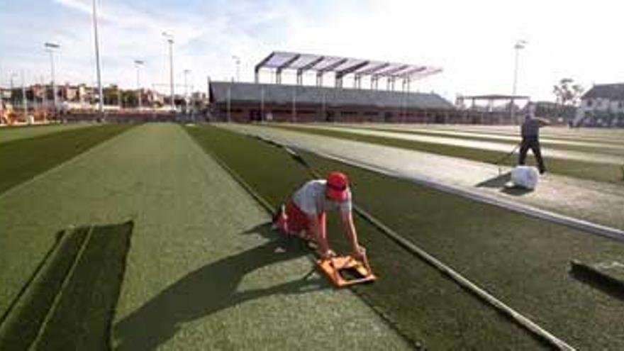 La obra para convertir el Viejo Vivero en una ciudad deportiva está al 70%