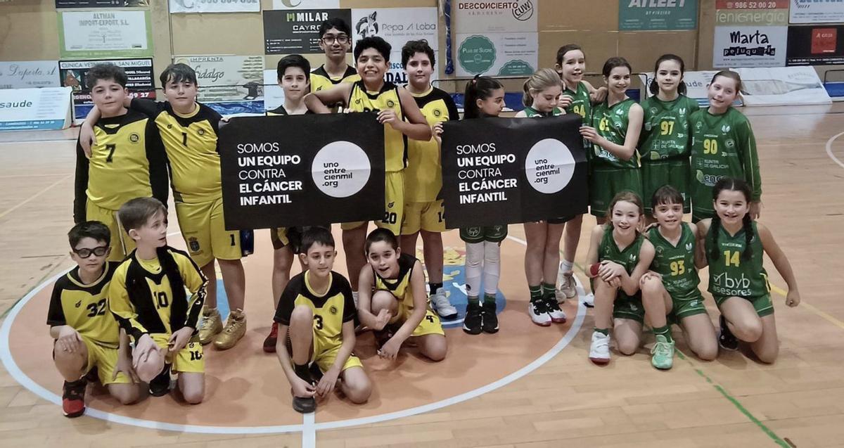 Todos los equipos del Xuven hicieron de sus partidos un espacio para la empatía. | FDV