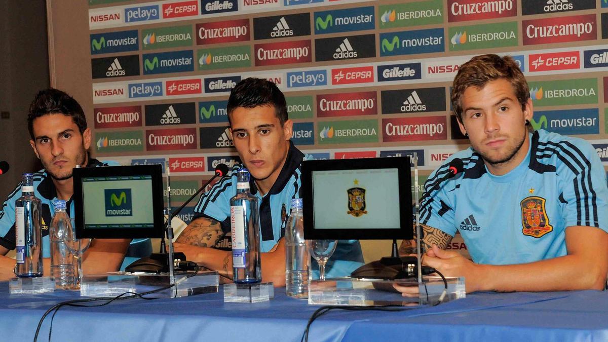 Íñigo Martínez, en una imagen de archivo con la selección española