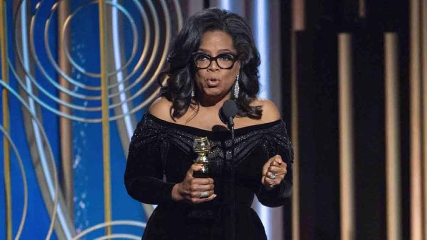 &quot;Se acabó el tiempo&quot;, el discurso de Oprah contra el acoso