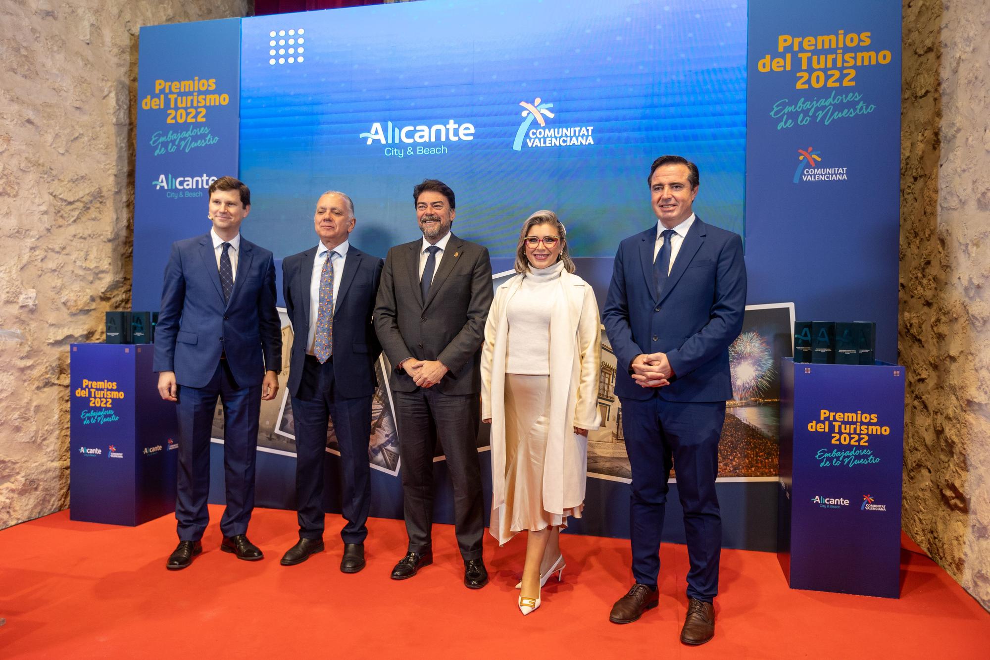 Premios del Turismo 2022 en Castillo de Santa Barbara