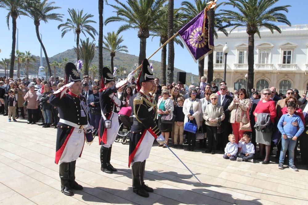 Acto de homenaje a los granaderos marrajos de Cart