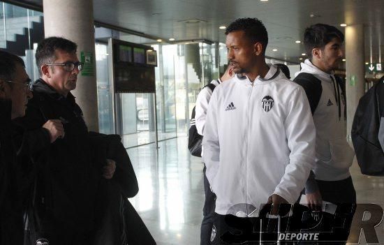 Viaje tenso del Valencia CF a Pamplona