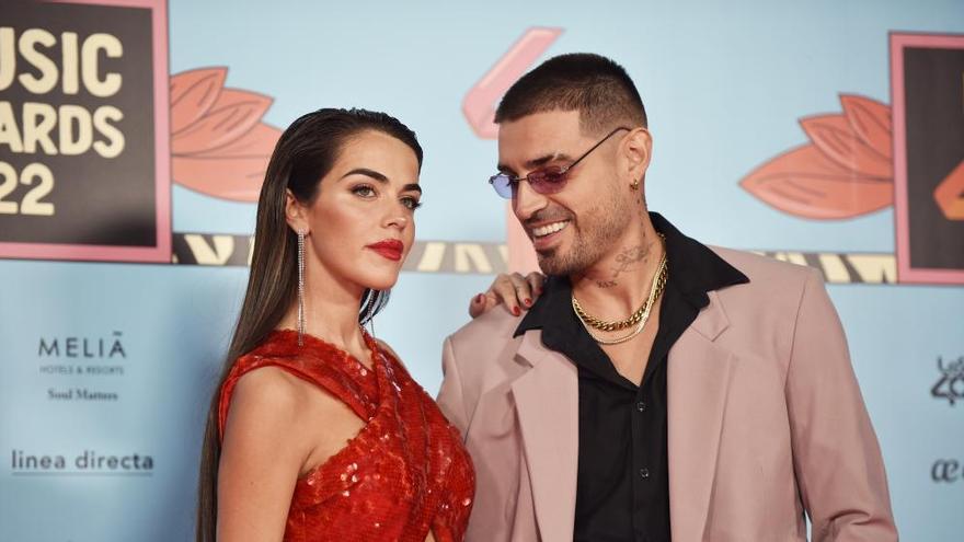 Violeta Mangriñán y Fabio Colloricchio en los 40 music Awards 2022