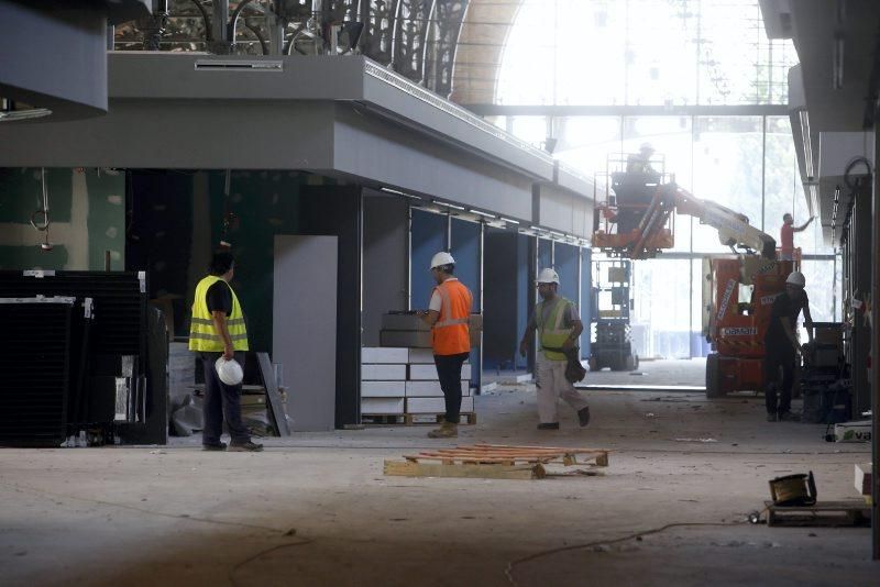 Las obras del Mercado Central avanzan