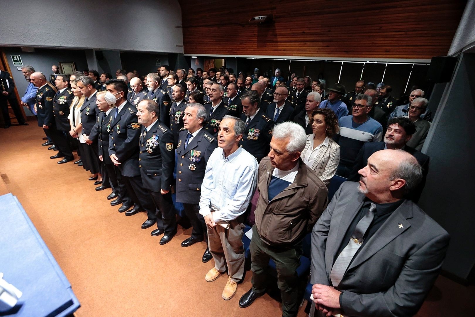 Celebración del acto del 199 aniversario de la fundación de la Policía Nacional