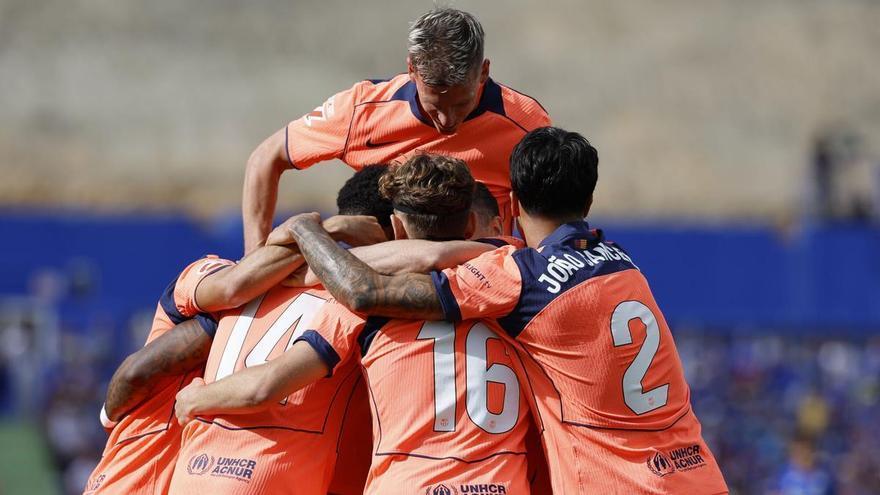 El Barcelona cumple en Getafe y se acerca aún más al título de Liga