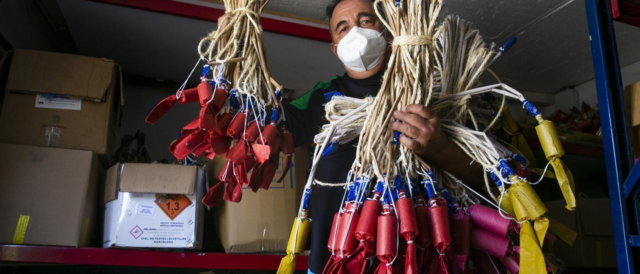 La pirotecnia ha sido uno de los sectores tradicionales más damnificados por la pandemia