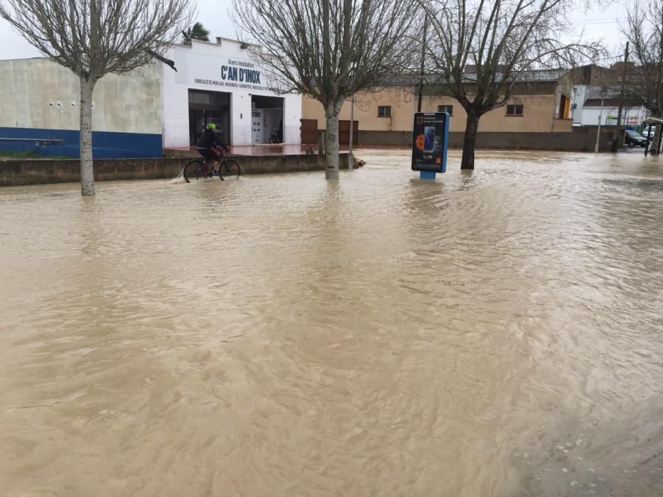 Los estragos del temporal en Mallorca