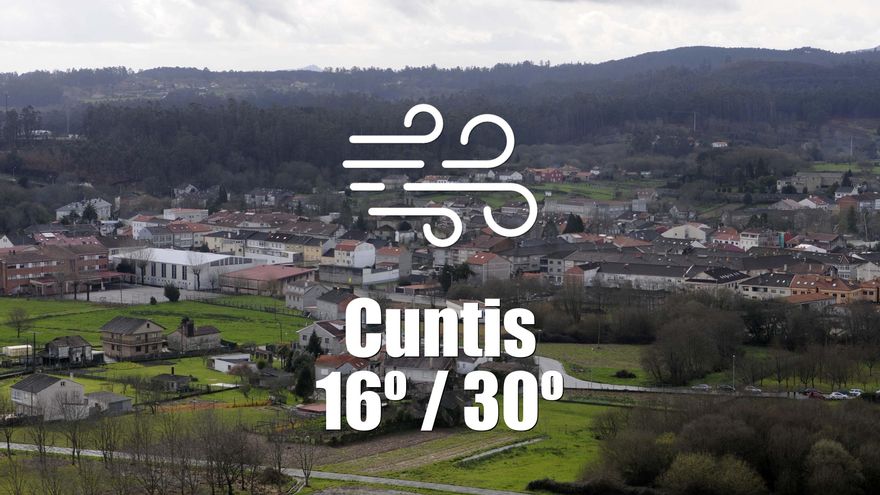 El tiempo en Cuntis: previsión meteorológica para hoy, viernes 1 de agosto