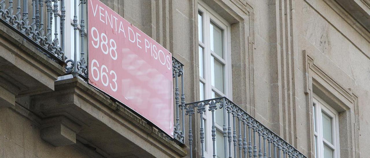 Anuncio de venta de pisos en Ourense
