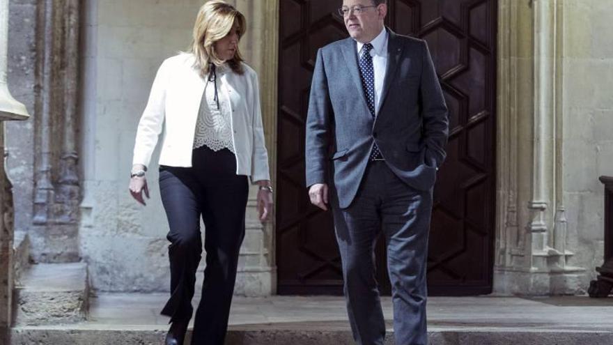 Puig y Díaz pactan reclamar al nuevo Gobierno que condone parte del FLA