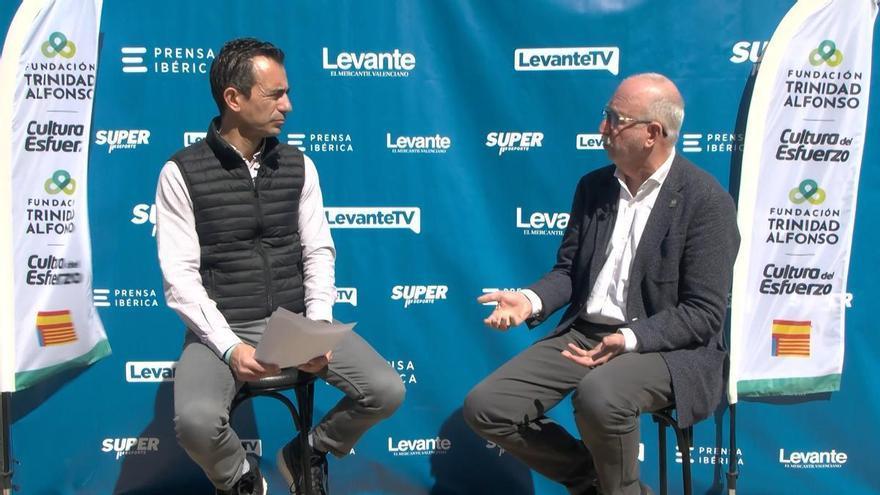 Entrevista a Juan Miguel Gómez, director de la Fundación Trinidad Alfonso con motivo del XI Dia de l'Esport.